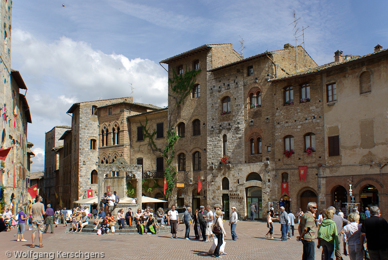 2008, San Gimignano